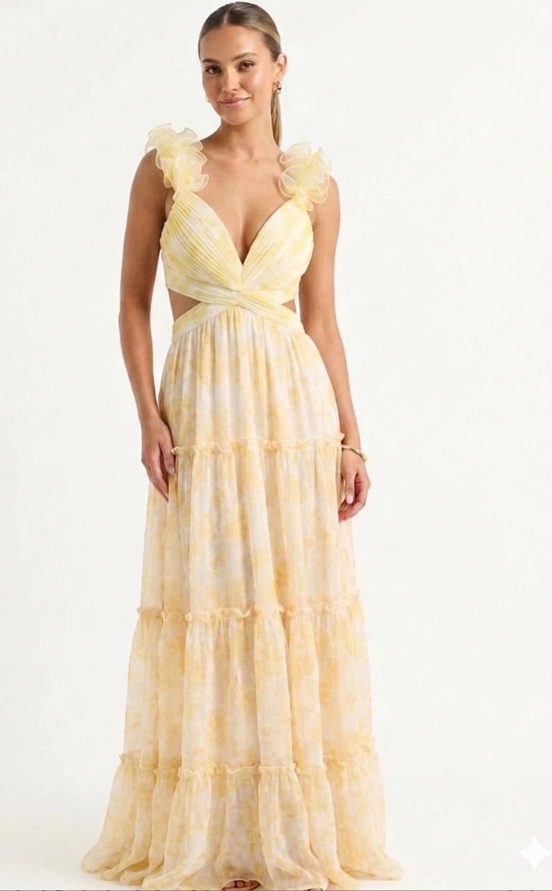 Long Yellow Dress