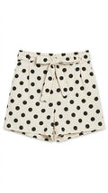 Linen Polka Shorts