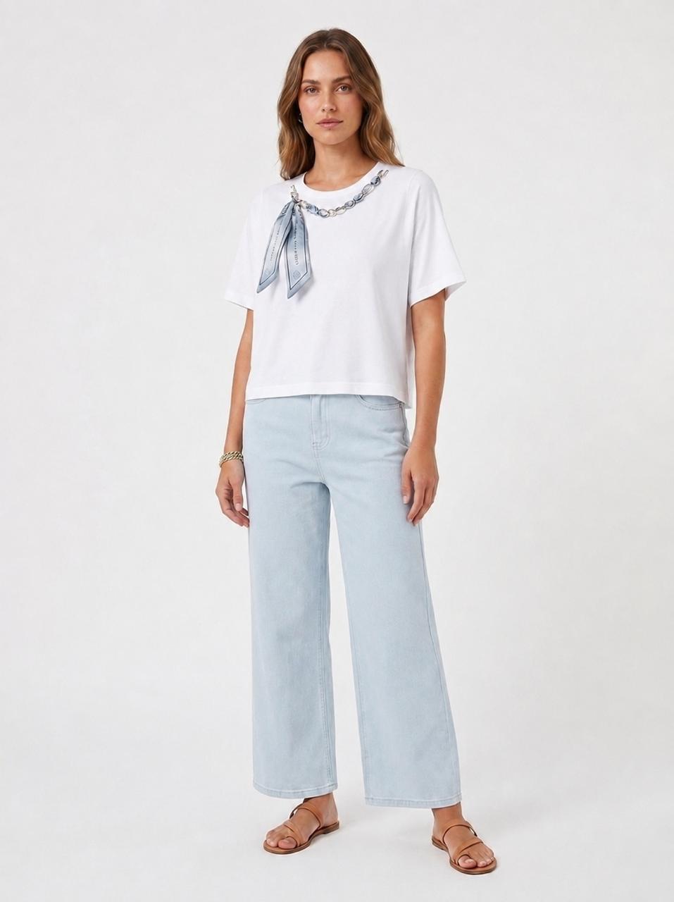 T-Shirt With Chains