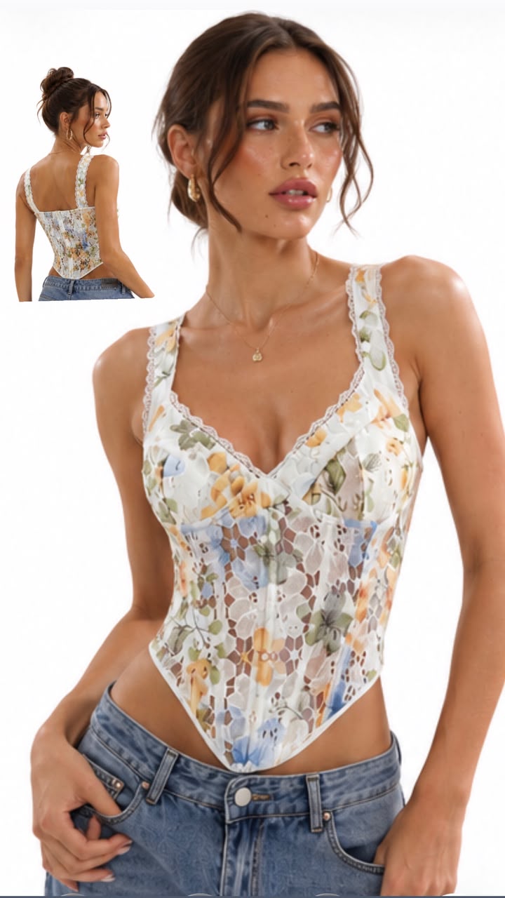 Floral Corset