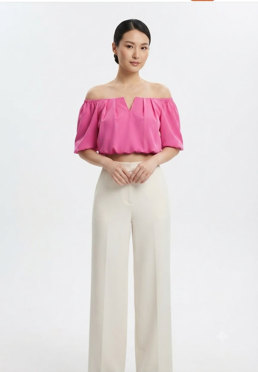 Off-Shoulder Crop