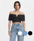 Off-Shoulder Crop