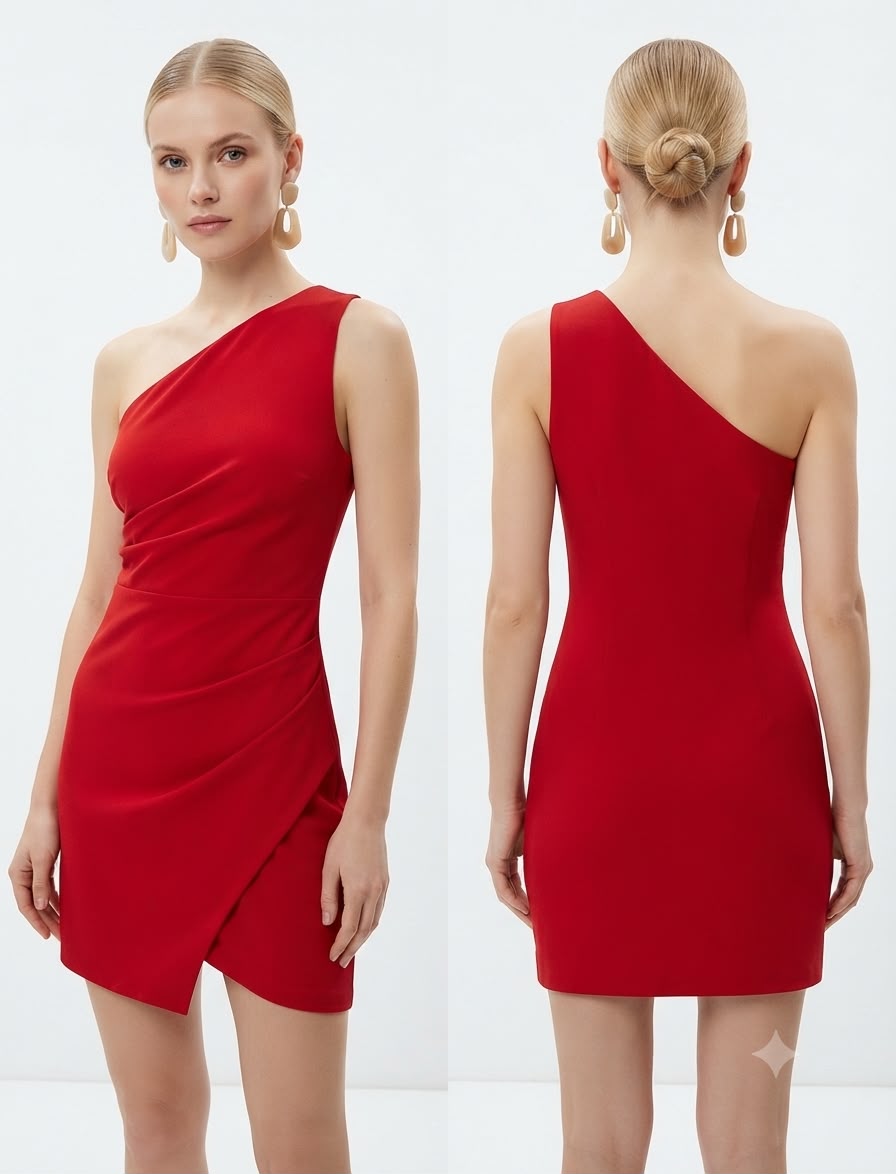 Mini Red Dress
