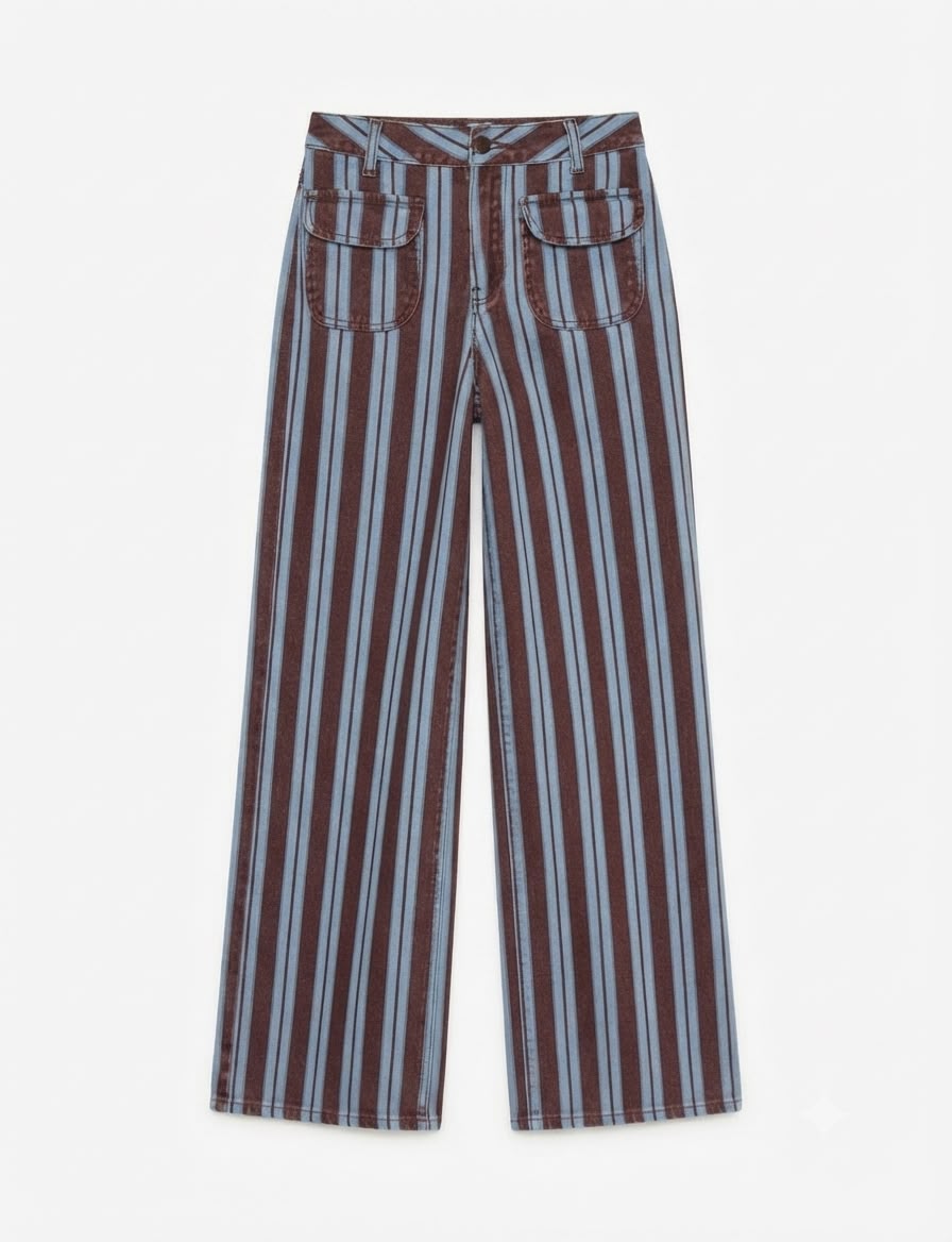 Striped Jeans