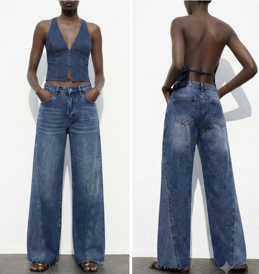 Straight Leg Jeans