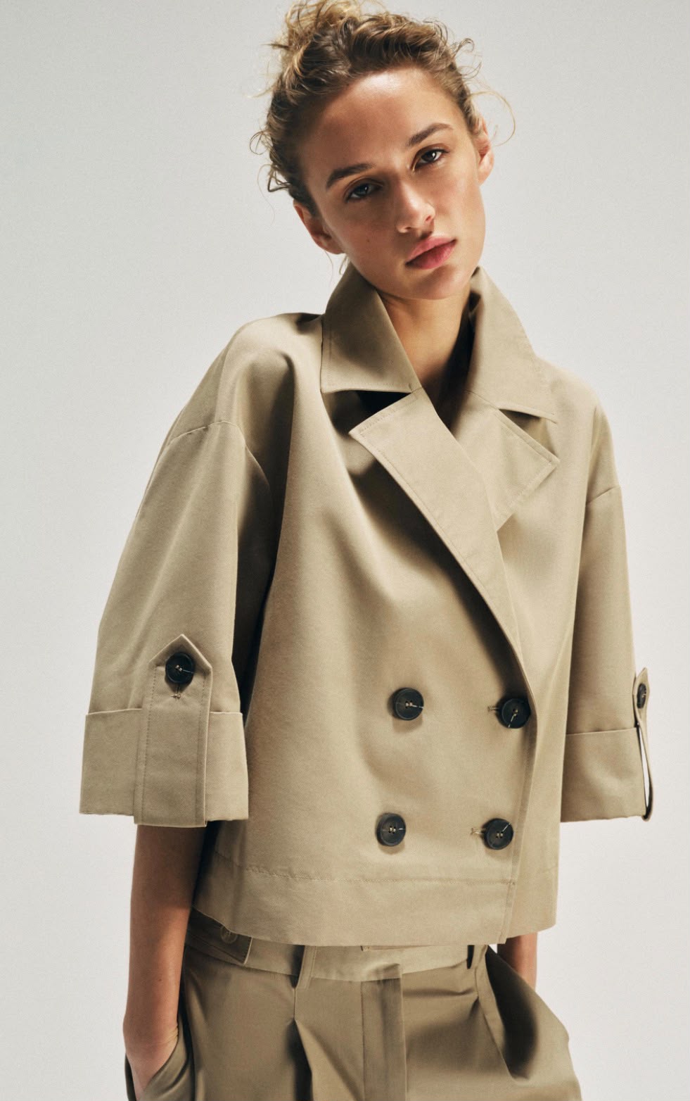 Short Trench Coat