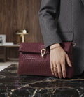 Burgundy Hand Bag