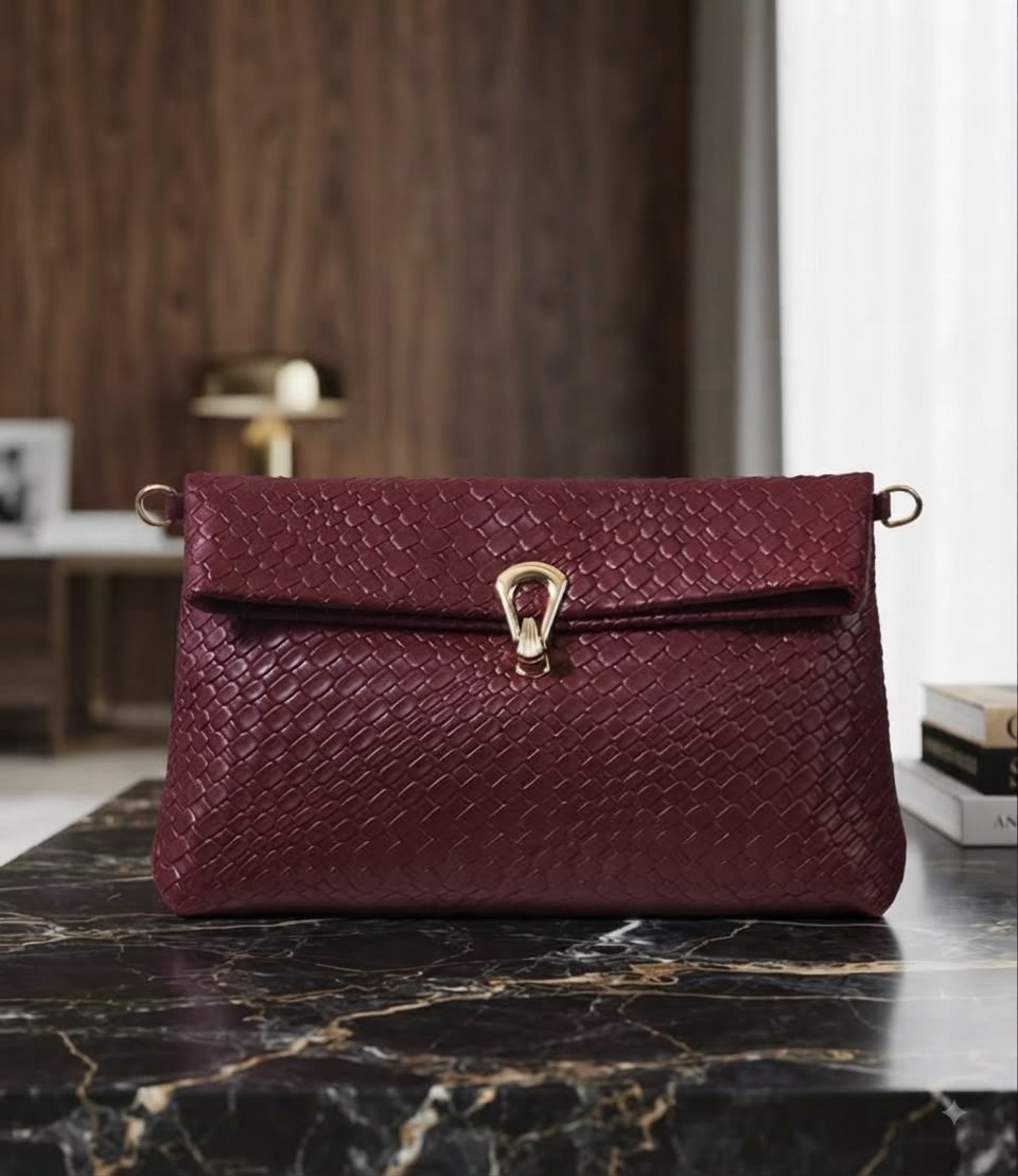 Burgundy Hand Bag