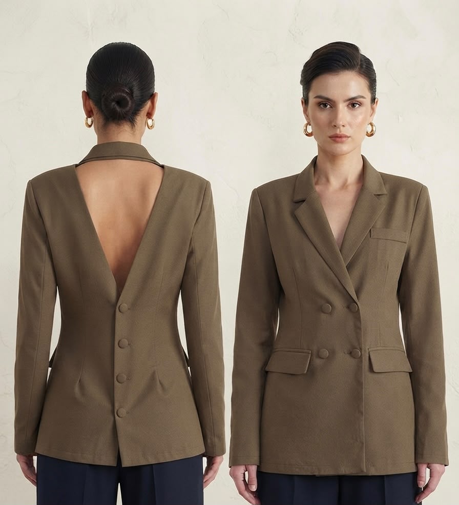 Coffee Brown Blazer