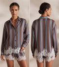 The Giselle Striped Lace Duo
