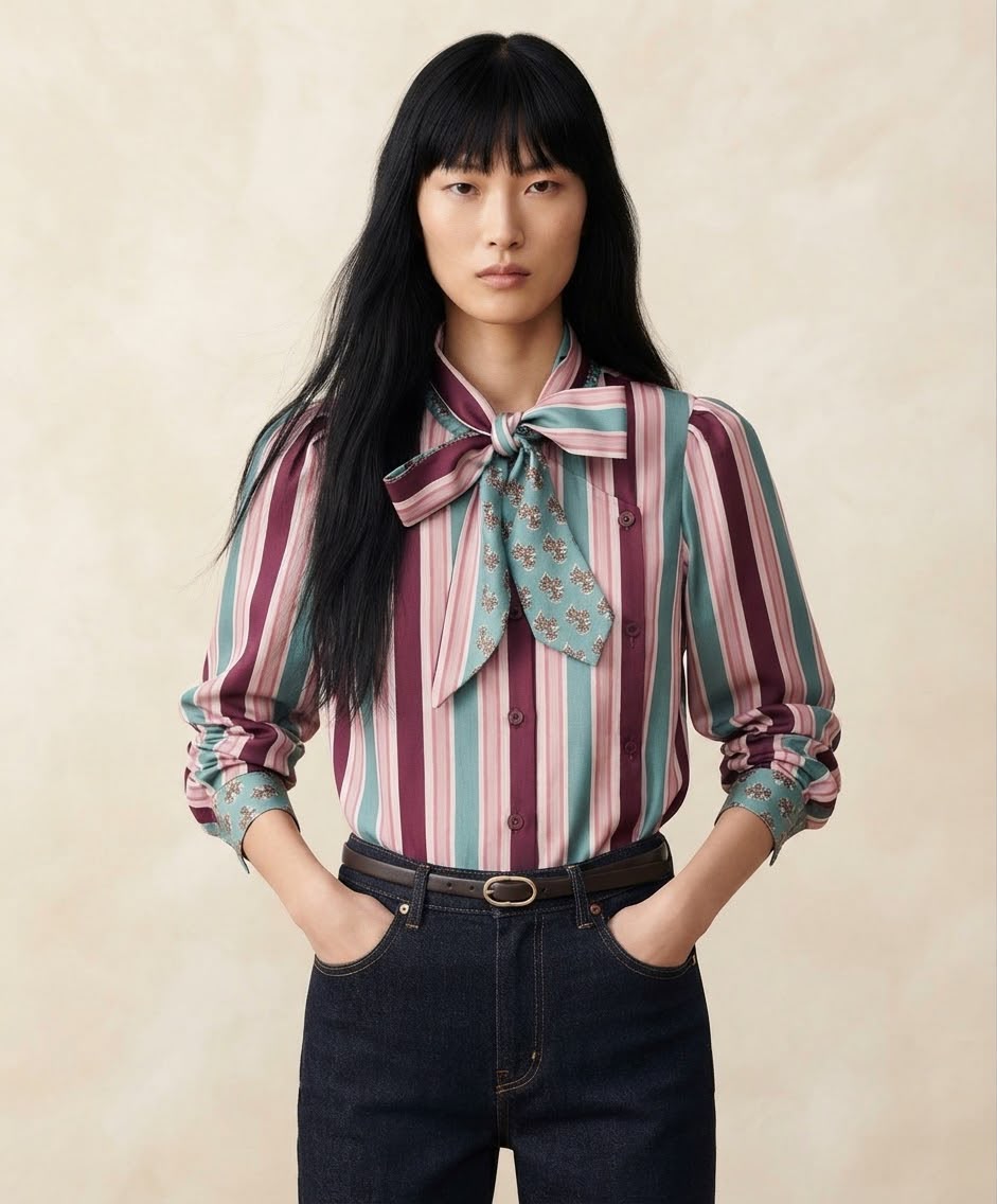 Bow Tie Blouse
