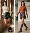 Leather Shorts