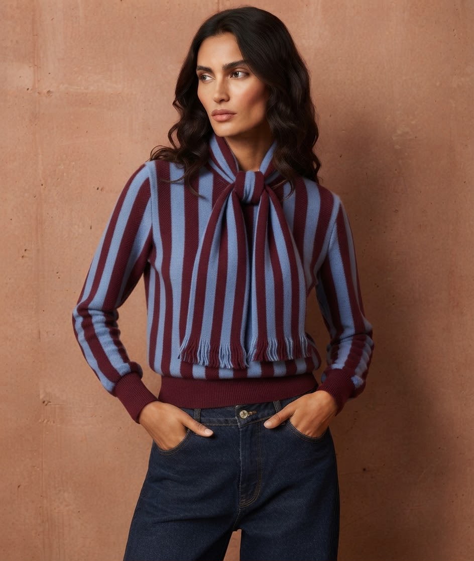 Striped Cozy Knit