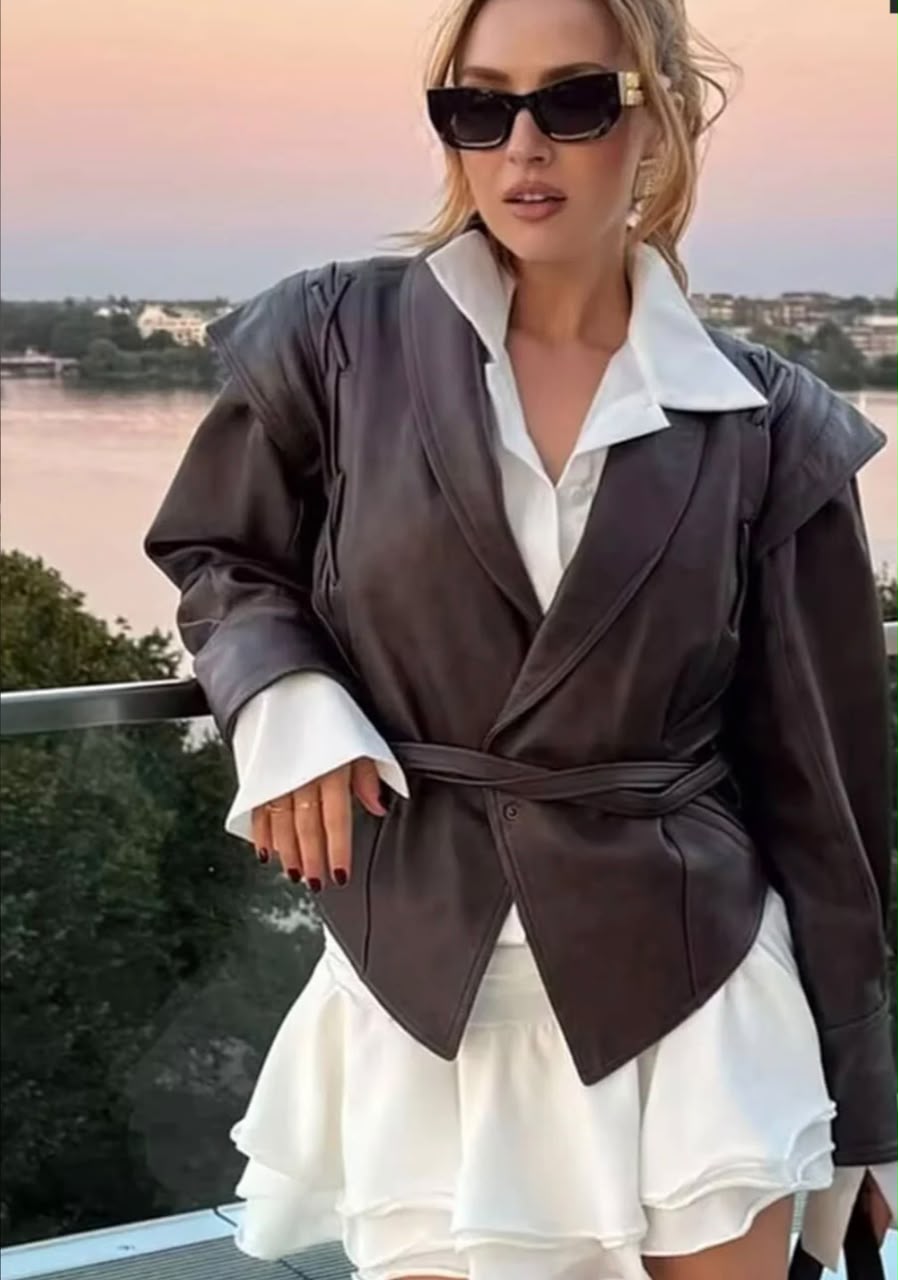 Brown Leather Jacket