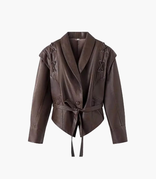 Brown Leather Jacket