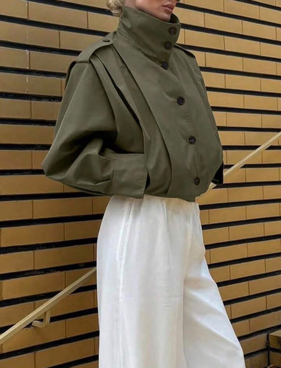 Funnel Neck Jacket