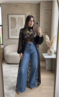 Black Lace Top