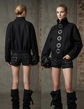 The Noir Metal-Placket Bomber