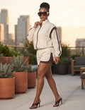 Shorts The Cream & Espresso Sporty Chic Set