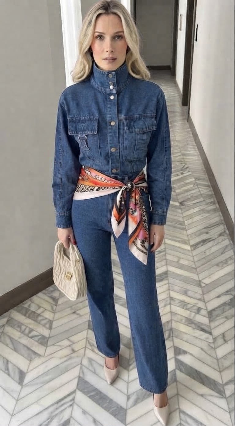 Denim Jumpsuit