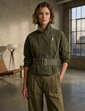 Olive green jacket