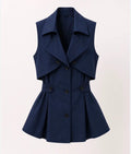Navy Blazer Vest